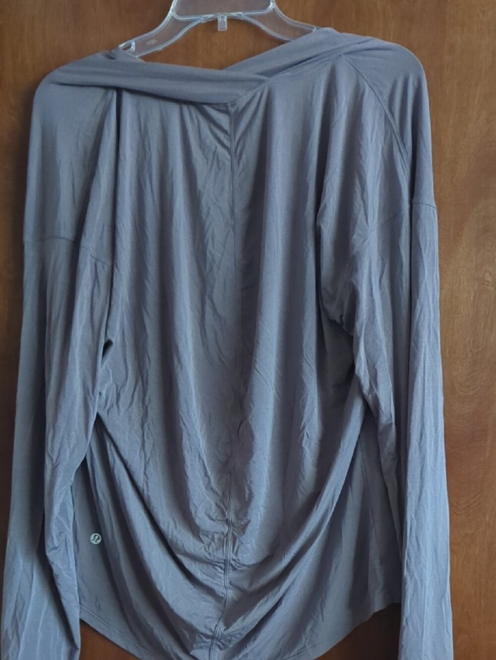 lululemon Purple V-Neck Long Sleeve Top - Picture 5 of 6